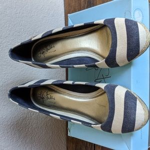 LifeStride Espadrille Wedges - Size 10